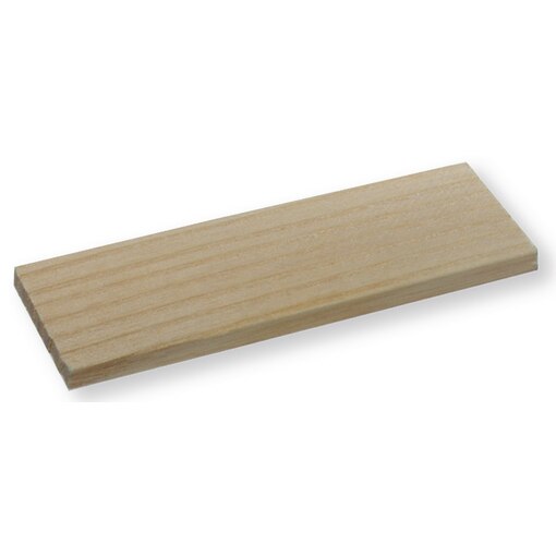 Holzdistanzklotz 80 x 20 x 4 mm natur